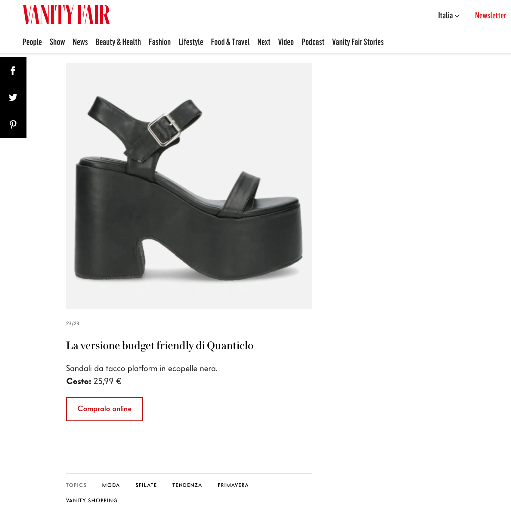 VANITYFAIR - 10 imperdibili trend della Primavera 2022 budget friendly