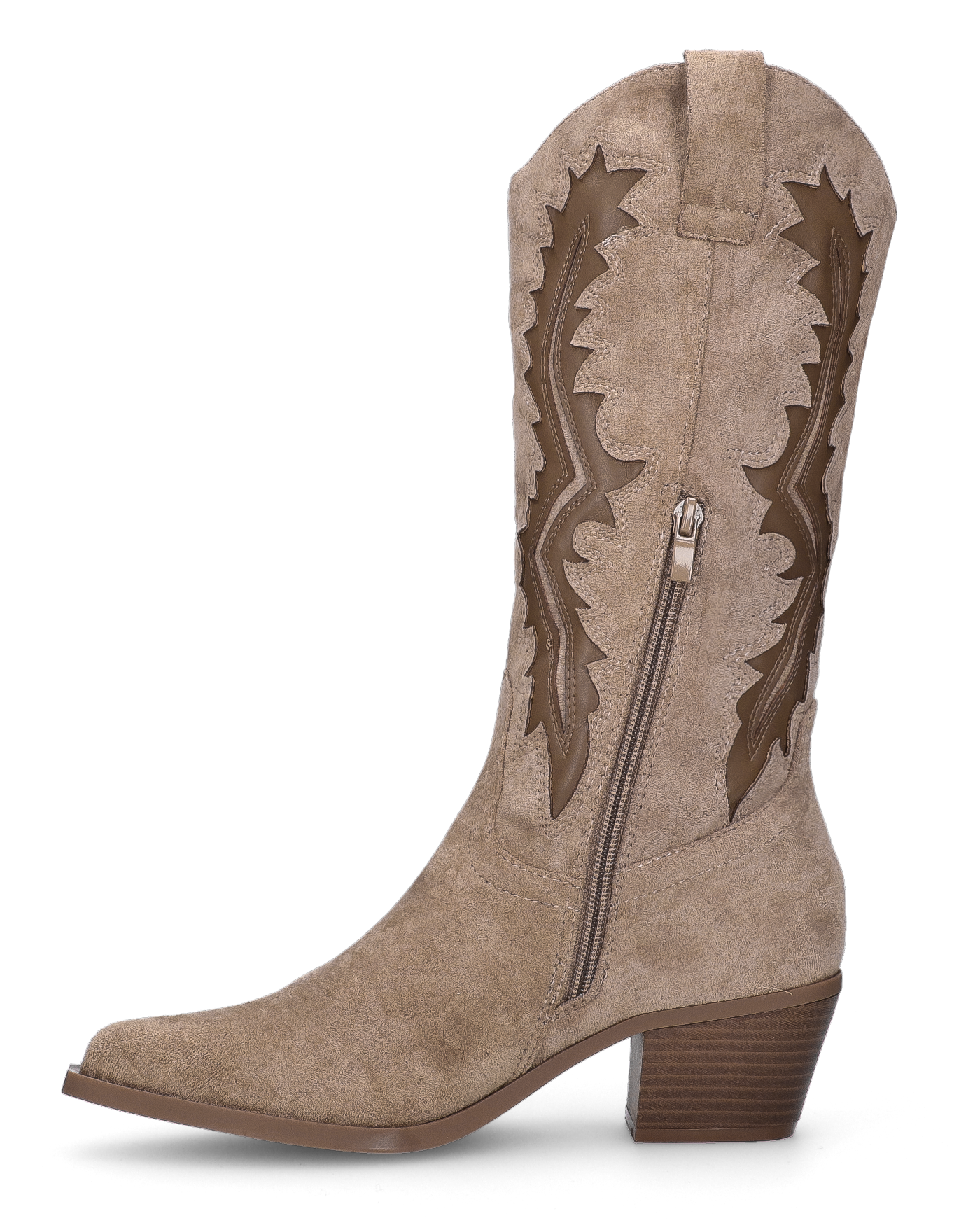 CASS - camperos beige con decorazioni
