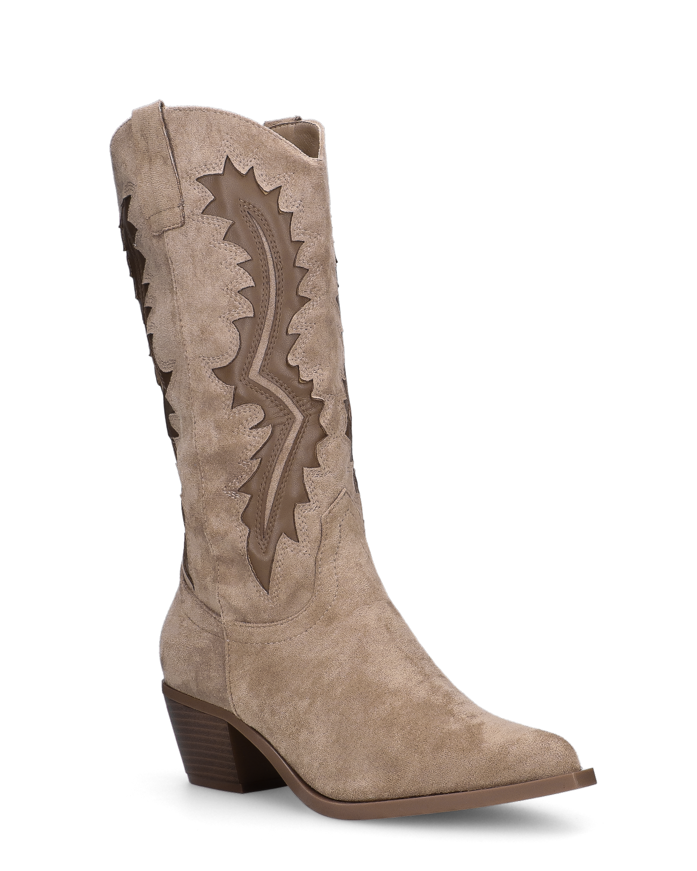 CASS - camperos beige con decorazioni