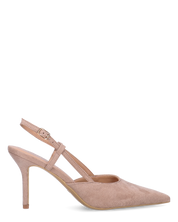 CONCHITA - décolleté beige con cinturino e tacco a spillo