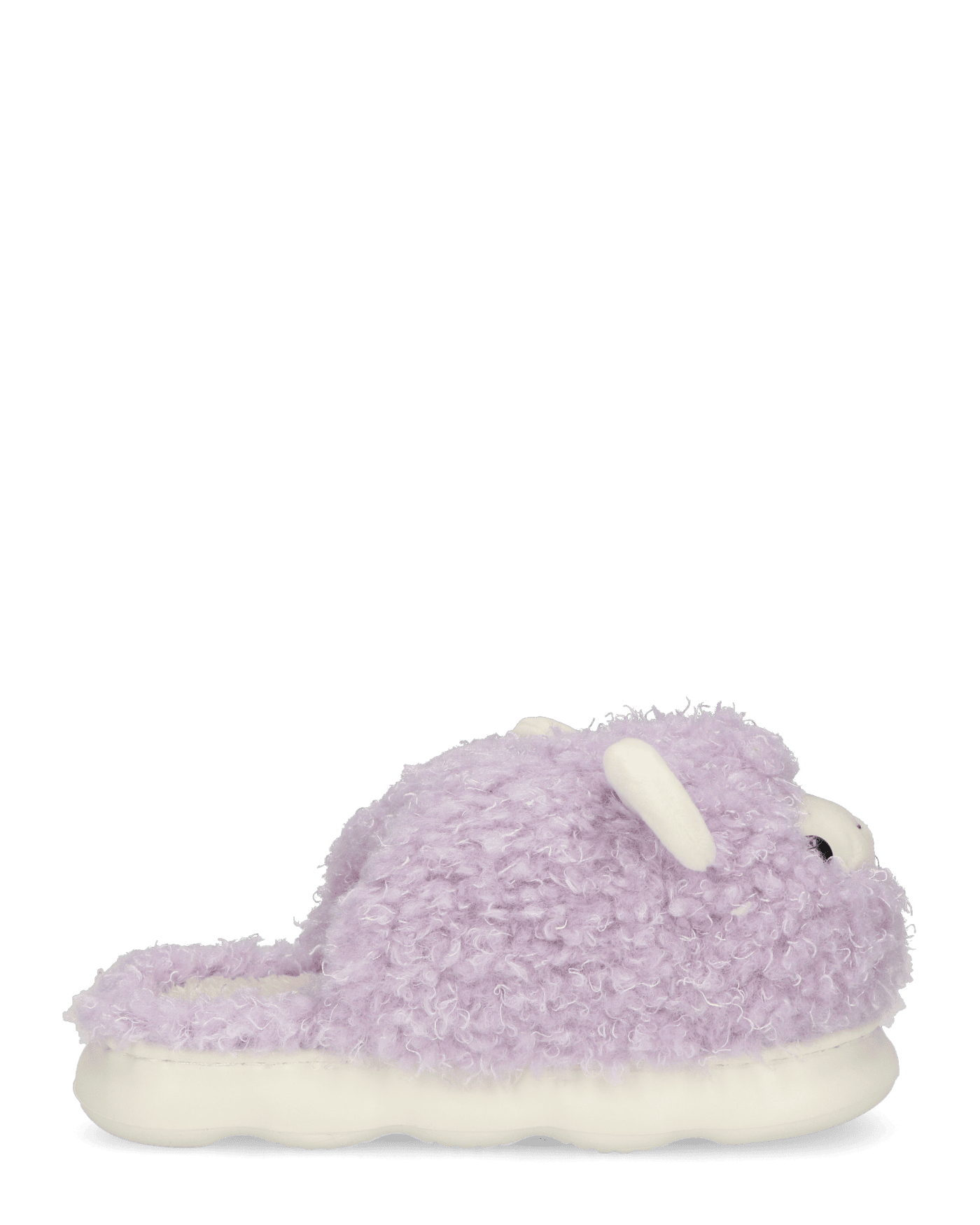DEEDEE - pantofole viola a forma di pecorella in materiale peluche