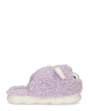 DEEDEE - pantofole viola a forma di pecorella in materiale peluche