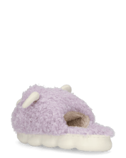 DEEDEE - pantofole viola a forma di pecorella in materiale peluche
