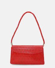 FANCY - borse in glassy rosso con chiusura magnetica