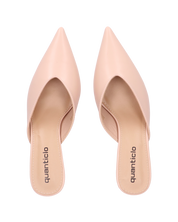 KLOE - décolleté beige a punta con tacco basso