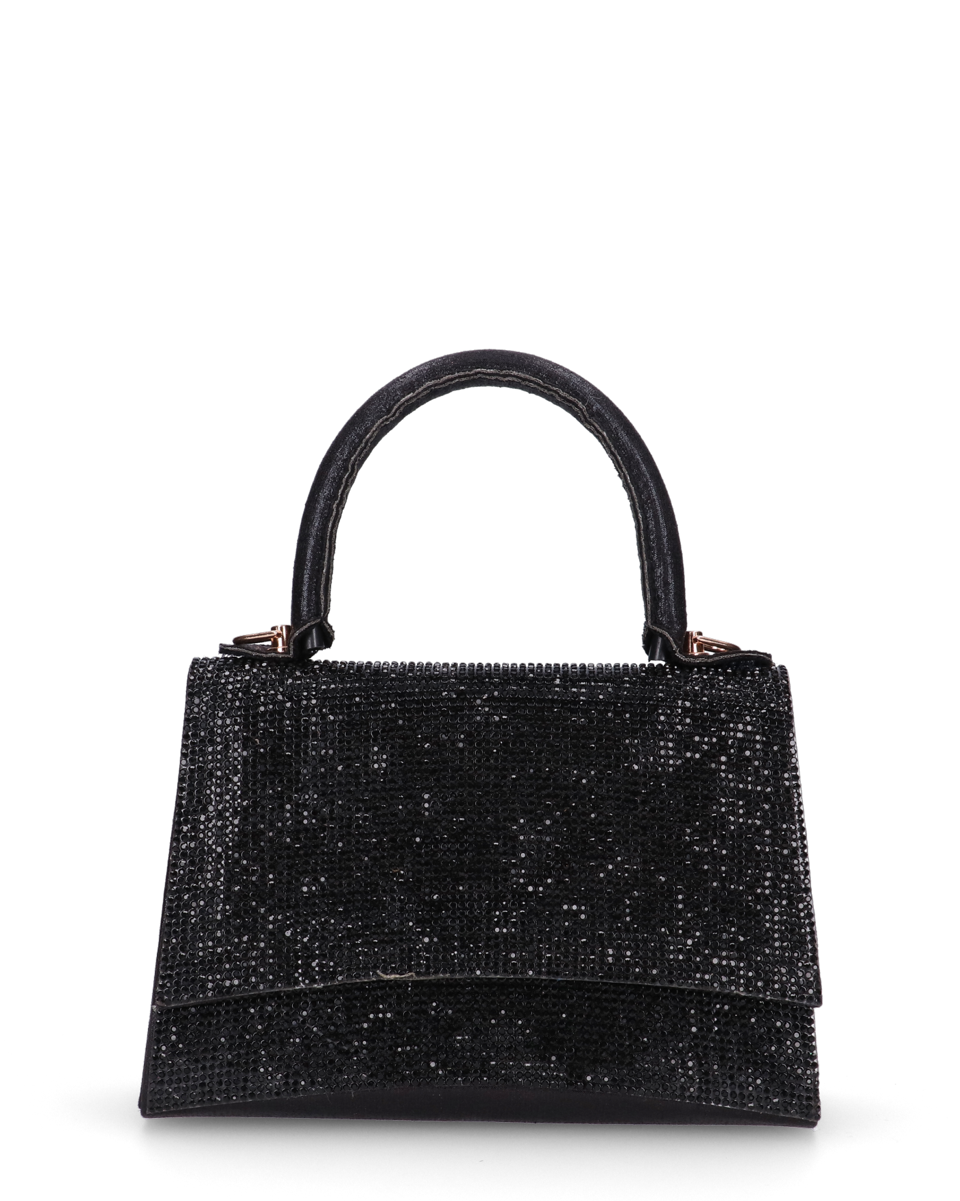 LISA - borsetta in glitter nero