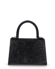 LISA - borsetta in glitter nero