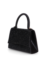 LISA - borsetta in glitter nero