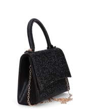 LISA - borsetta in glitter nero