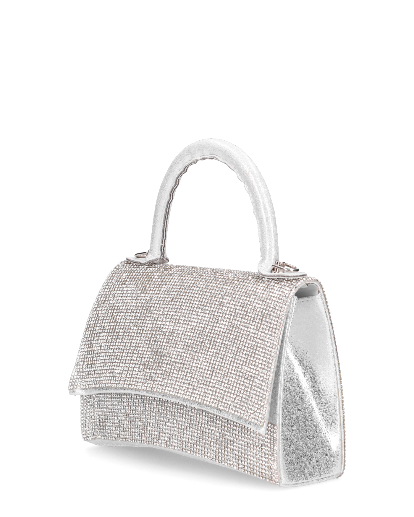 LISA - borsetta in glitter argento