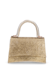 LISA - borsetta in glitter oro