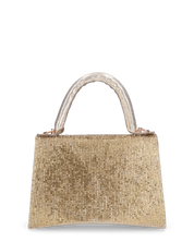 LISA - borsetta in glitter oro