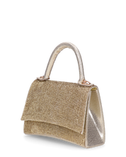 LISA - borsetta in glitter oro