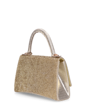 LISA - borsetta in glitter oro