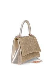 LISA - borsetta in glitter oro