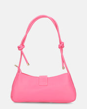 LUKA - borsetta rosa con chiusura magnetica e tracolla regolabile