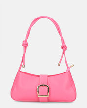LUKA - borsetta rosa con chiusura magnetica e tracolla regolabile
