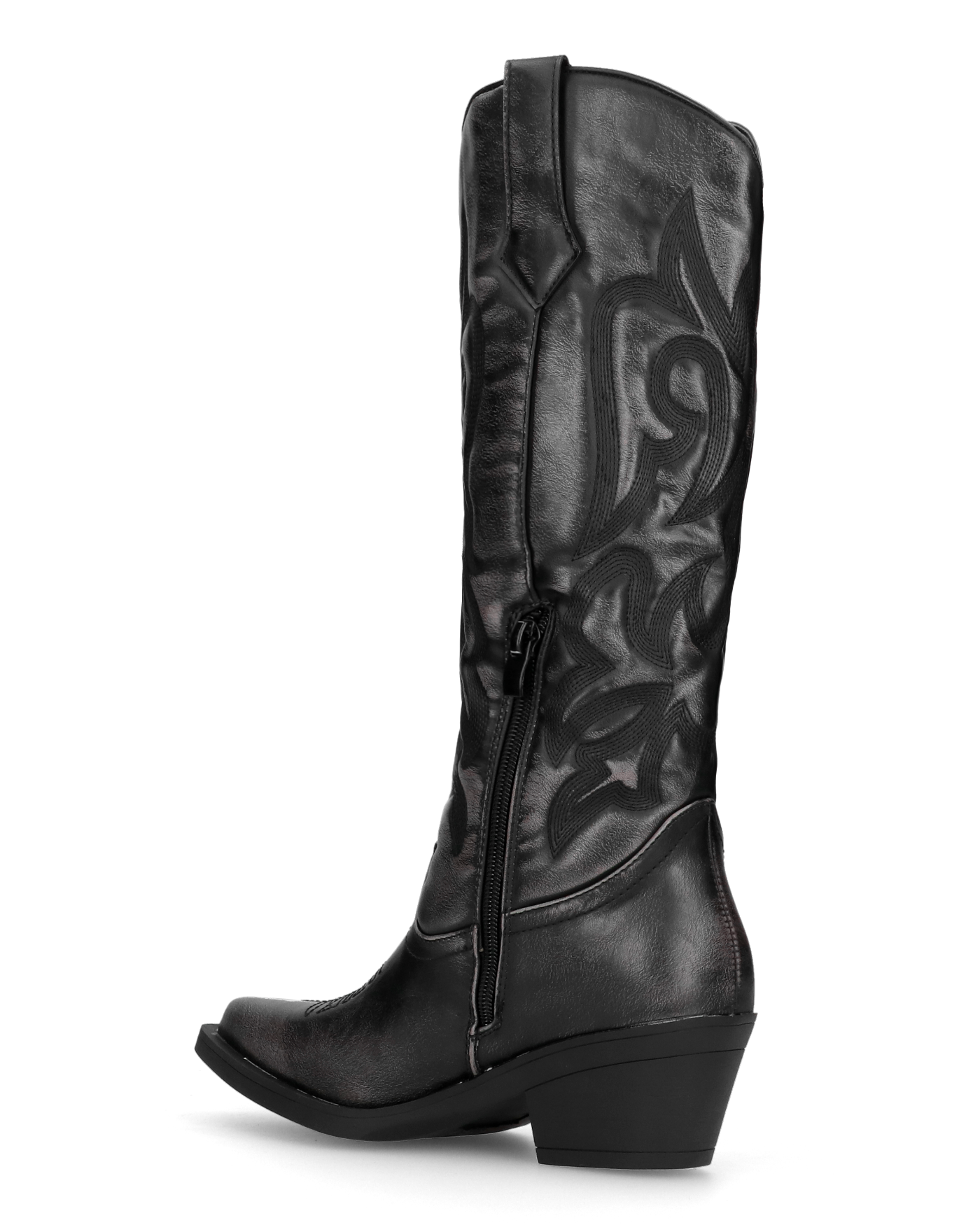 MILU - stivali camperos decorati con effetto vintage