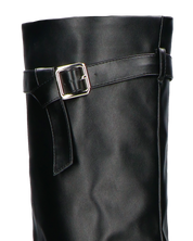 ROMI - stivali alti con risvolto e suola stile anfibi