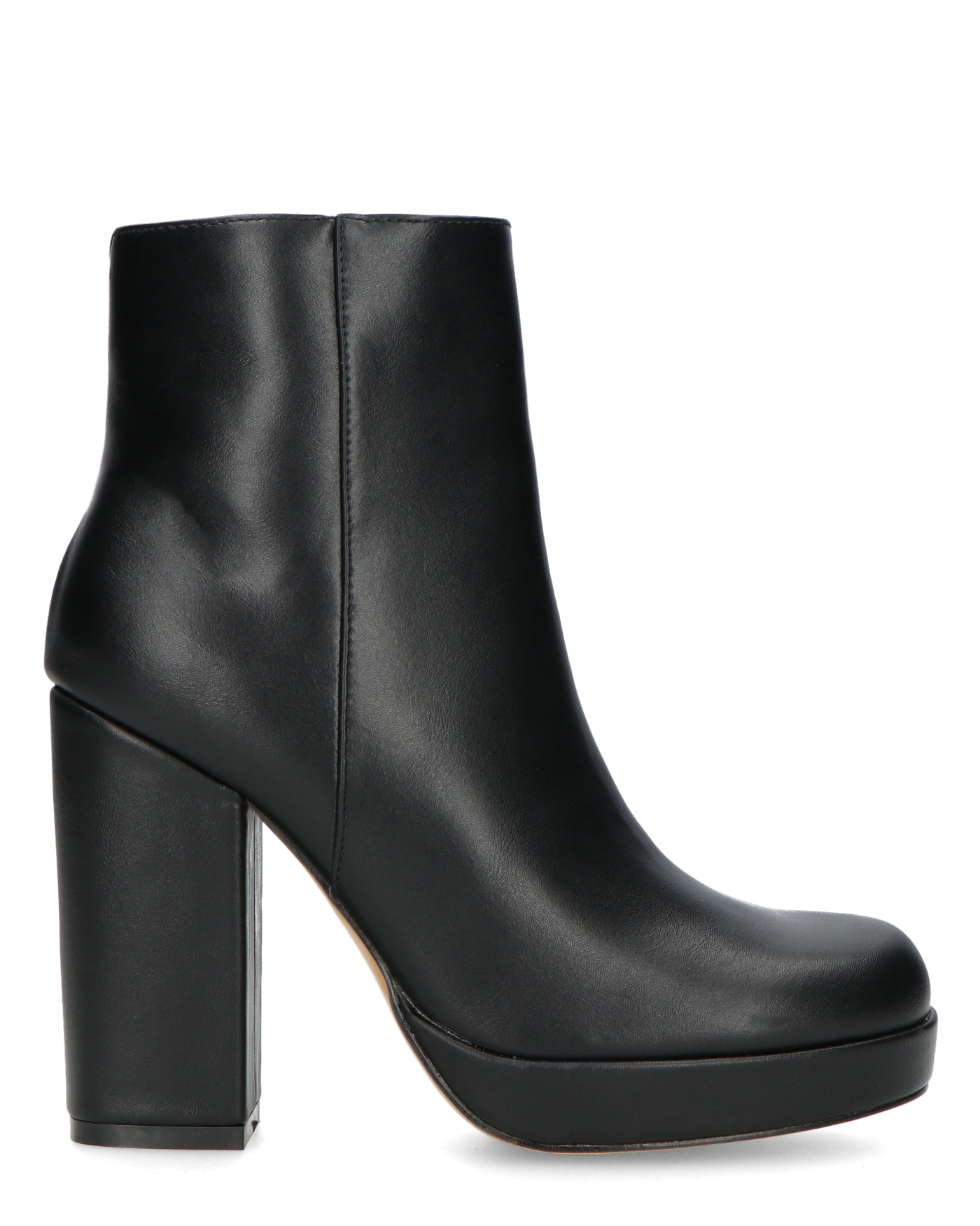 RORY stivaletti neri con tacco e cerniera laterale – QUANTICLO®