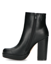 RORY - stivaletti neri con tacco e cerniera laterale