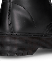 STACEE - stivaletti neri stile anfibio con platform