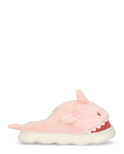 SHARKY - pantofole rosa a forma di squalo peluche