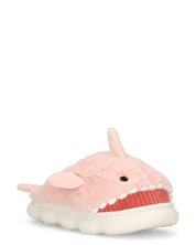 SHARKY - pantofole rosa a forma di squalo peluche