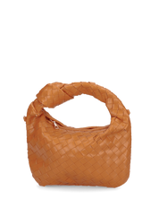 TAYLOR - borsa a spalla marrone intrecciata