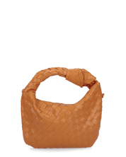 TAYLOR - borsa a spalla marrone intrecciata