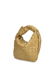 TAYLOR - borsa a spalla dorata intrecciata