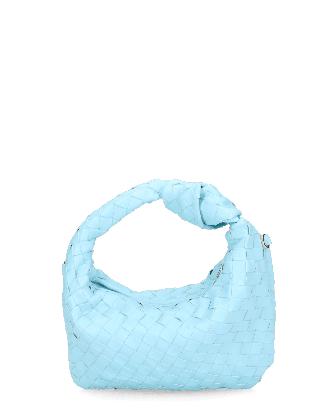 TAYLOR - borsa a spalla celeste intrecciata