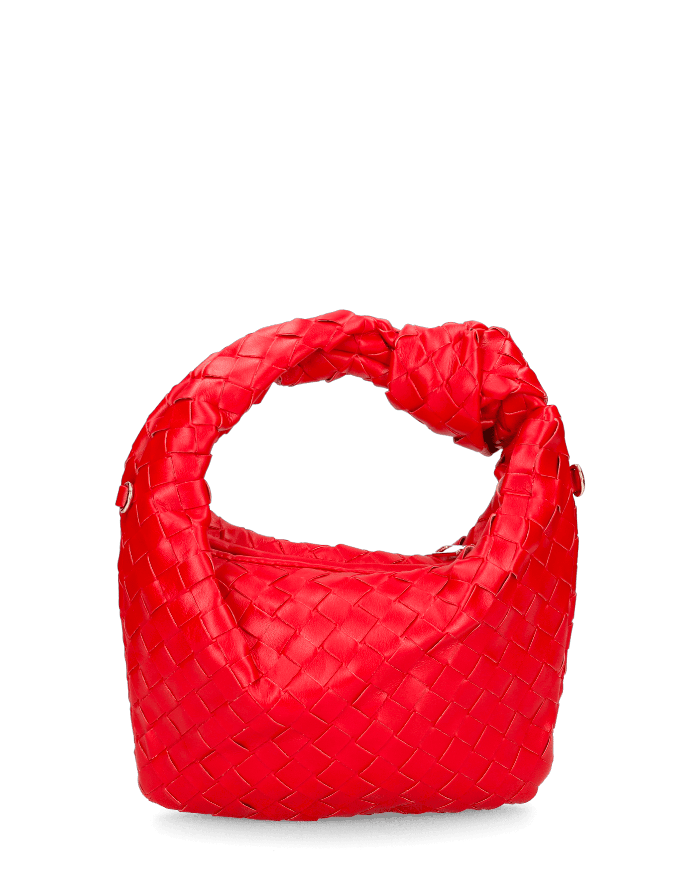 TAYLOR - borsa a spalla rosso intrecciata