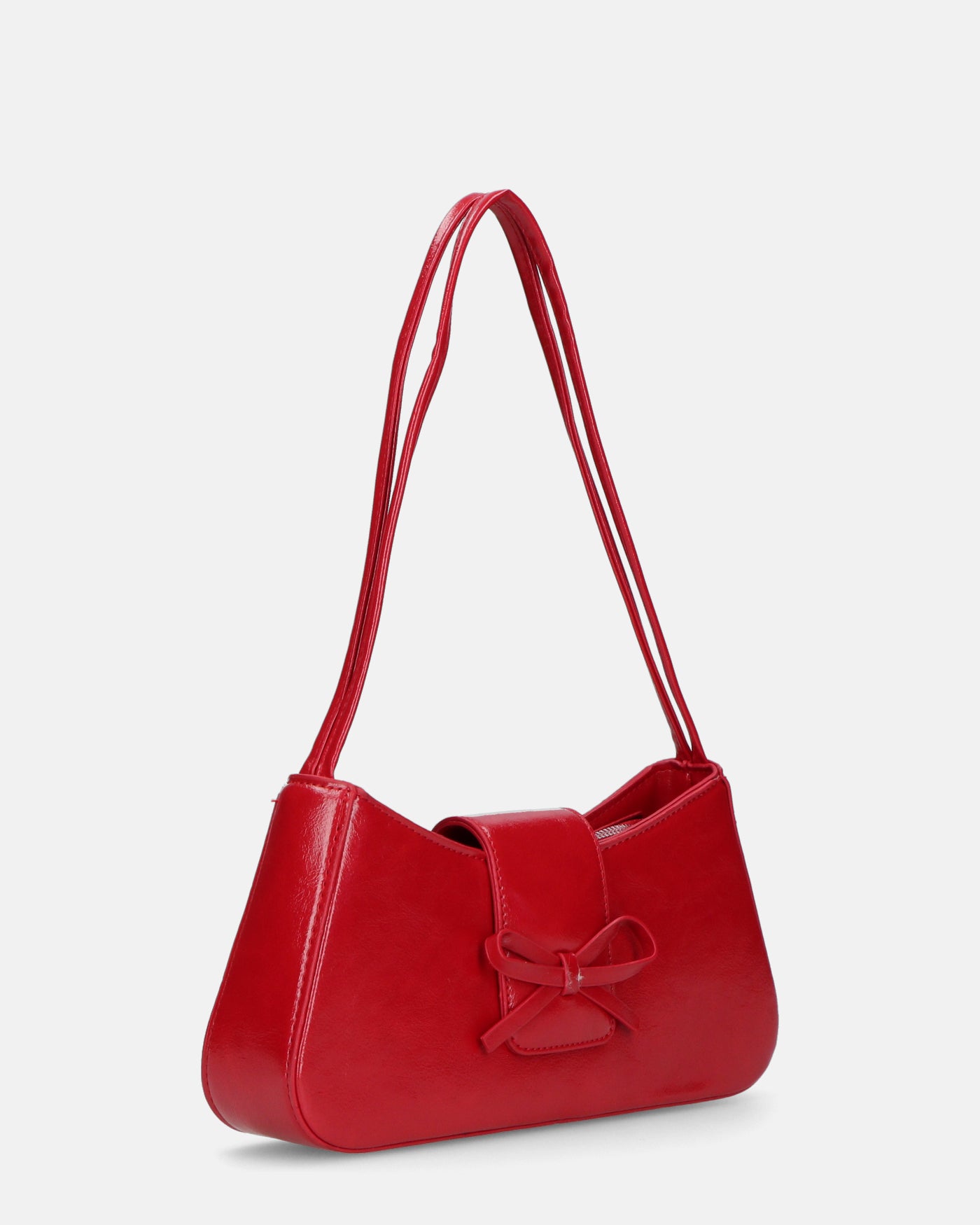 TEA - borsetta a spalla in finta pelle rossa