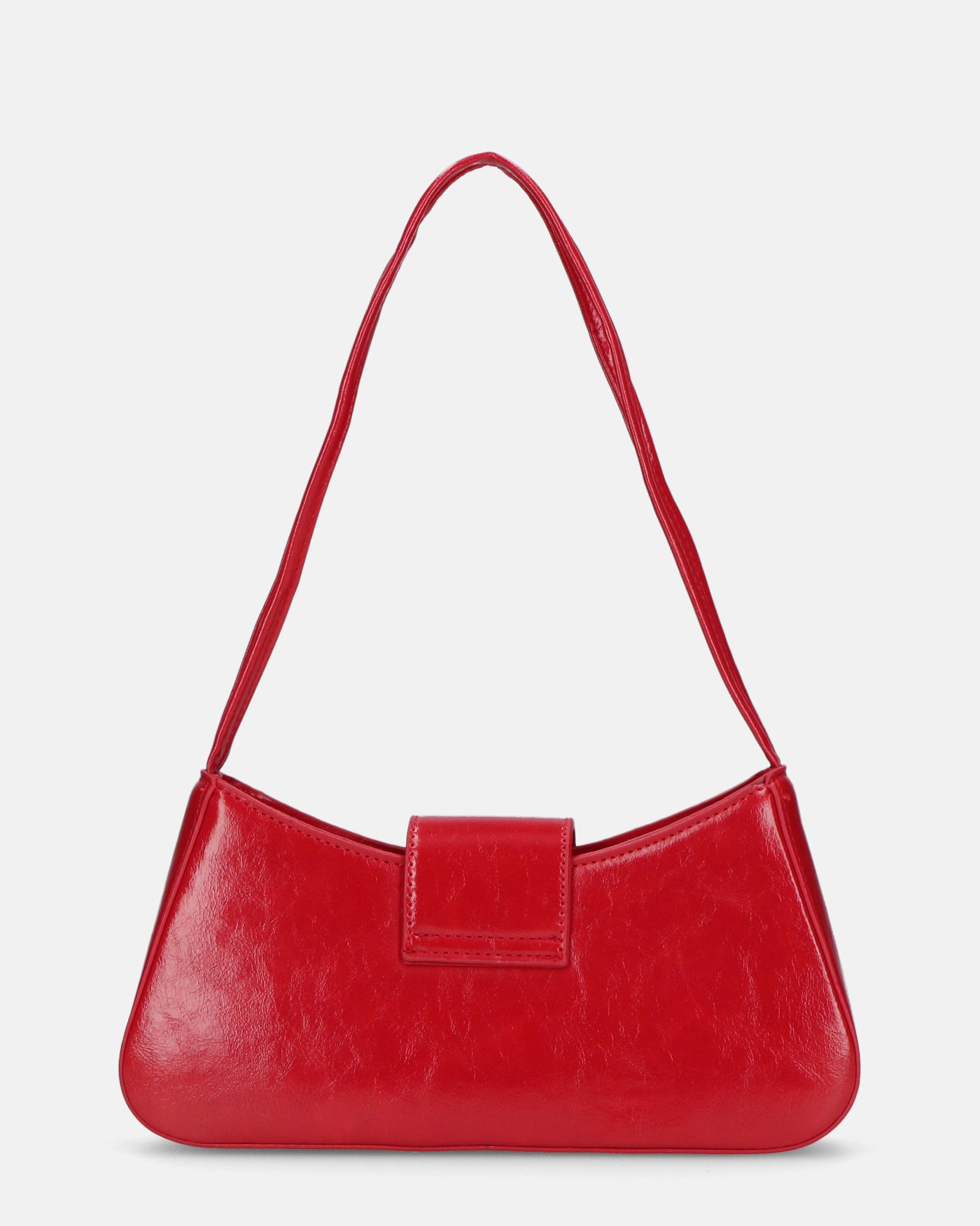 TEA - borsetta a spalla in finta pelle rossa