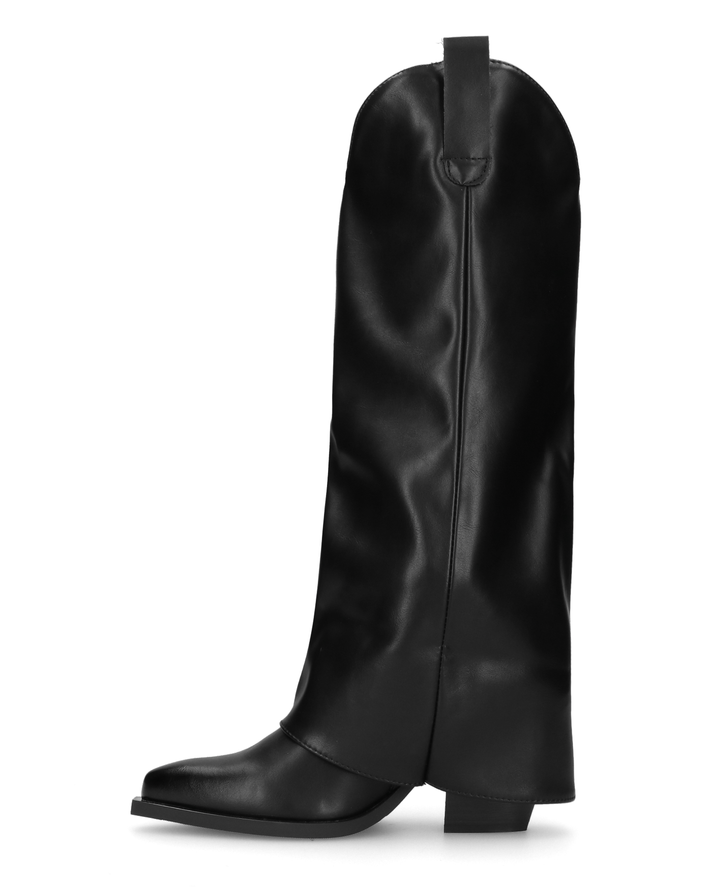 THERA - stivali alti neri stringati