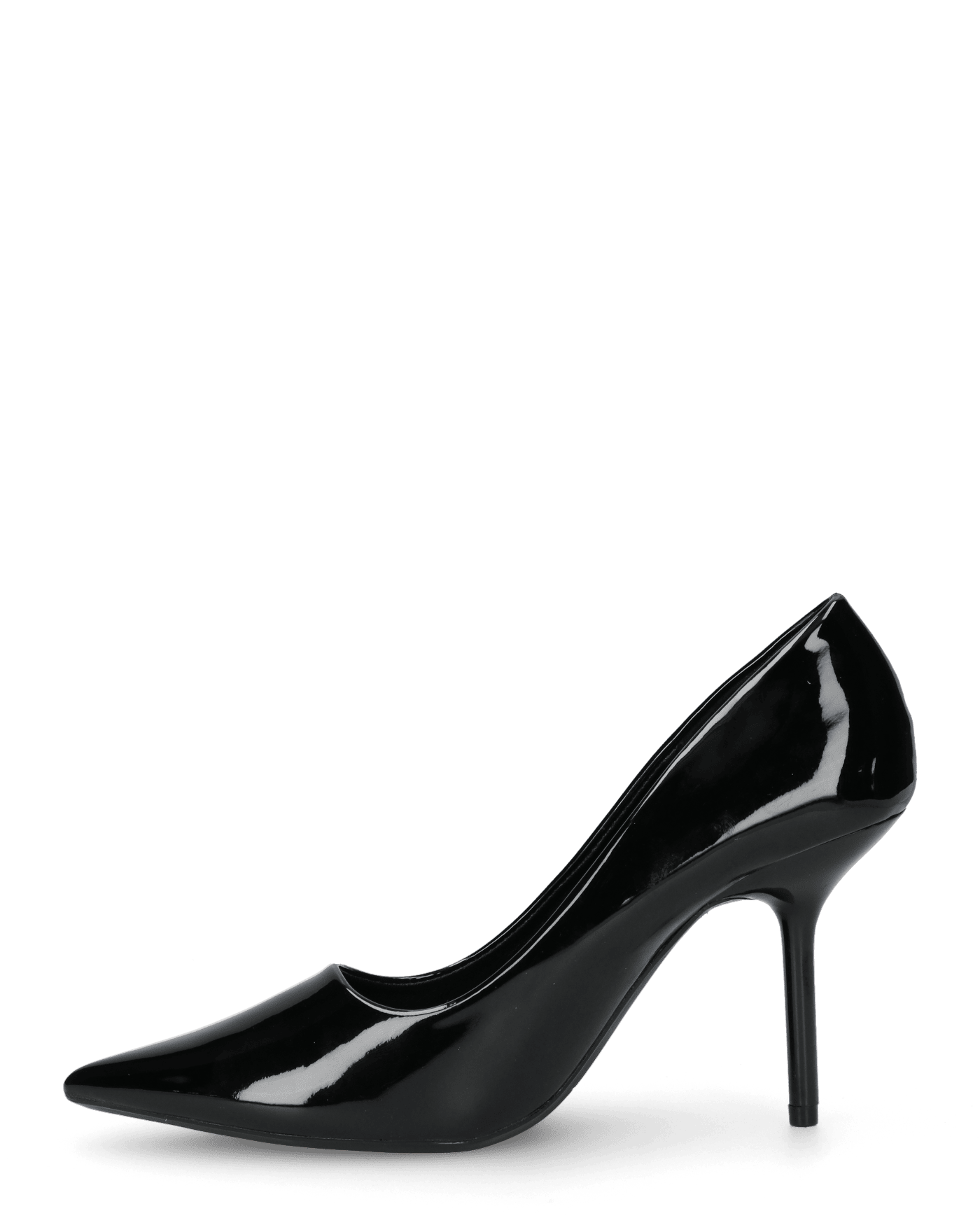 TOSCA - décolleté in glassy nero