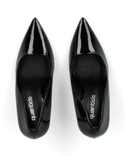 TOSCA - décolleté in glassy nero