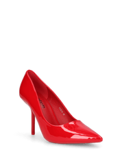 TOSCA - décolleté in glassy rosso