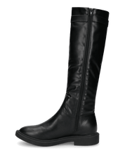 WHENDI - stivali alti neri con cerniera laterale