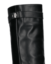 WHENDI - stivali alti neri con cerniera laterale