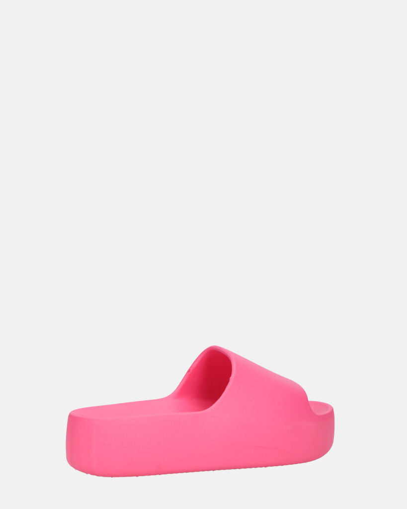 IMA - ciabattine platform fucsia