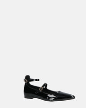 VIKY - escarpins noirs effet glassé à brides