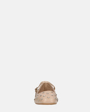 SOFIYA - ballerine beige con cinturino