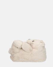 TEDDY - pantofole orsacchiotto beige