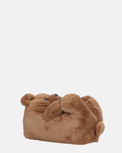 TEDDY - pantofole orsacchiotto marroni