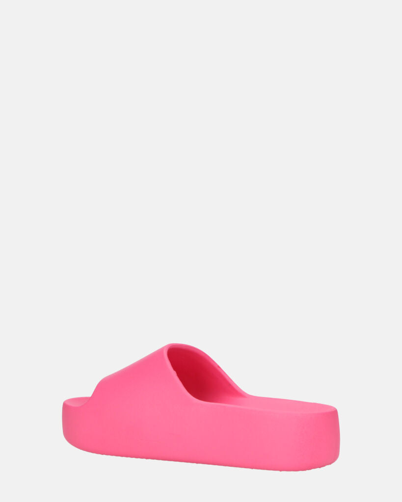 IMA - ciabattine platform fucsia