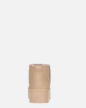 ARLENA - stivaletti in ecopelle khaki imbottiti all' interno