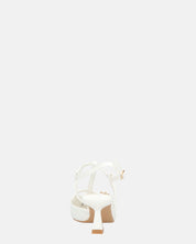RASHIDA - decolette con tacco basso bianco