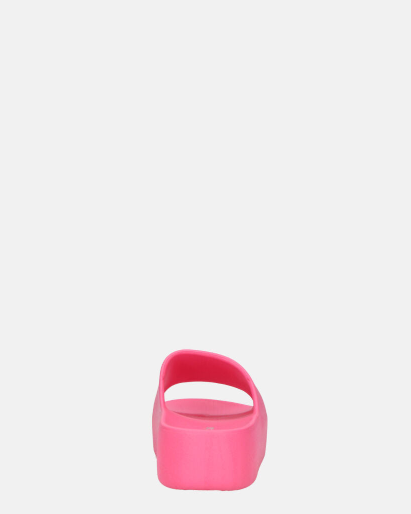 IMA - ciabattine platform fucsia